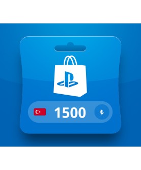 PlayStation Network TRY 1500 Card TURKEY PlayStation 5 Key TÜRKIYE